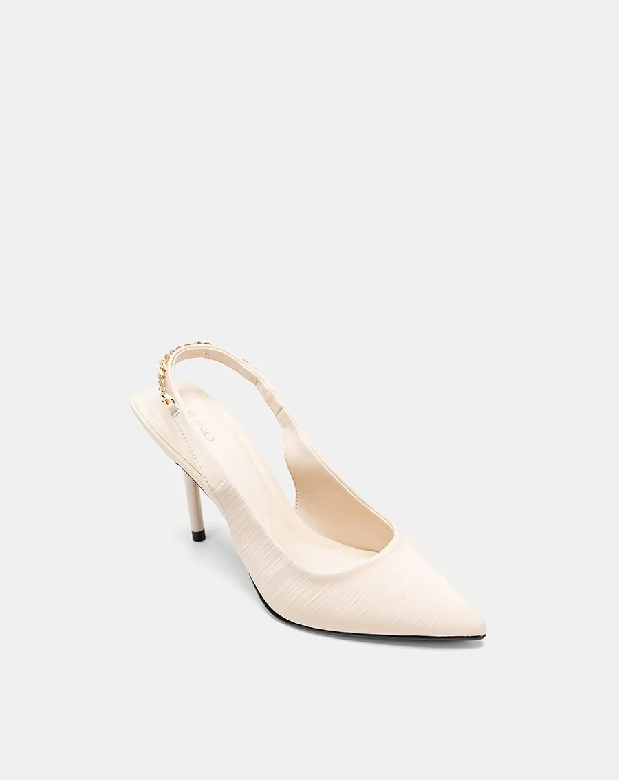 Giày Cao Gót Slingback Phối Xích - Image 6