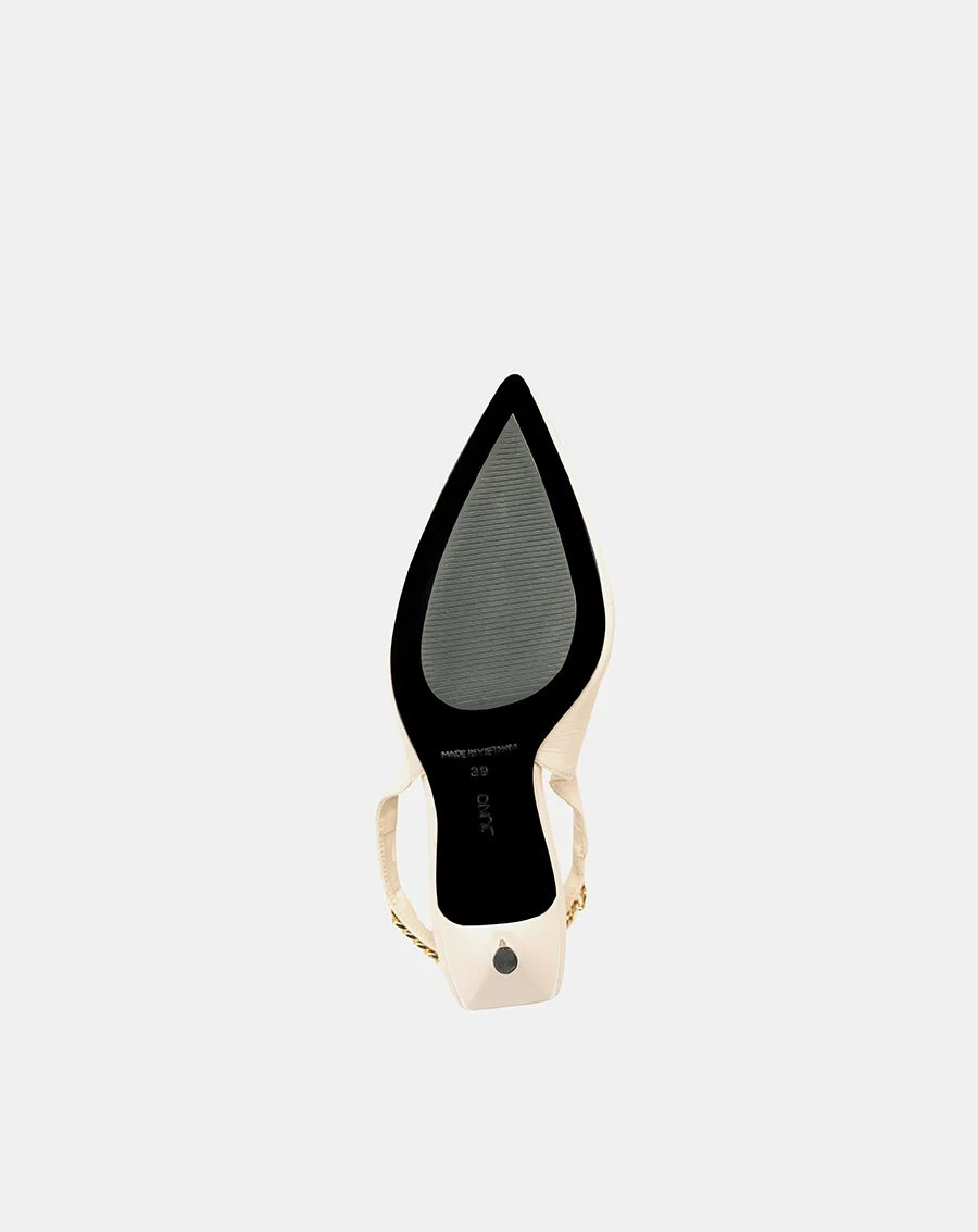 Giày Cao Gót Slingback Phối Xích - Image 8