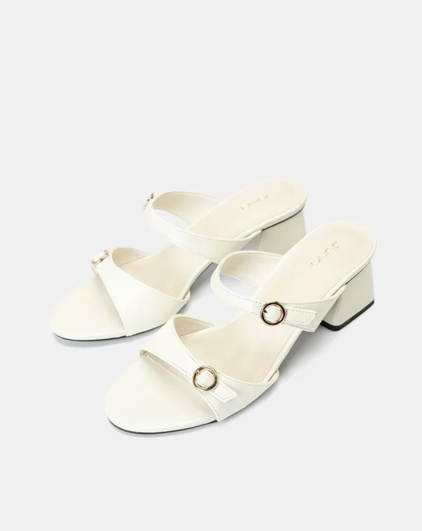 Giày Sandal Khóa Trang Trí Tròn